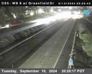 WB 8 at Greenfield Street