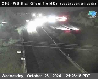 WB 8 at Greenfield Street