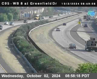 WB 8 at Greenfield Street