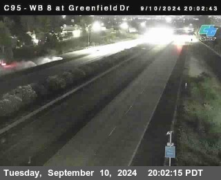 WB 8 at Greenfield Street