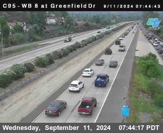 WB 8 at Greenfield Street