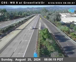 WB 8 at Greenfield Street