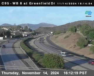 WB 8 at Greenfield Street