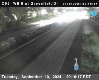 WB 8 at Greenfield Street