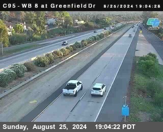 WB 8 at Greenfield Street