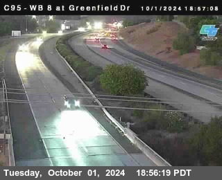 WB 8 at Greenfield Street