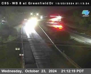 WB 8 at Greenfield Street