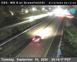 WB 8 at Greenfield Street