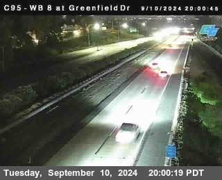 WB 8 at Greenfield Street