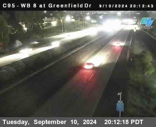 WB 8 at Greenfield Street