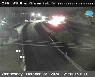 WB 8 at Greenfield Street