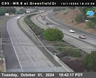 WB 8 at Greenfield Street