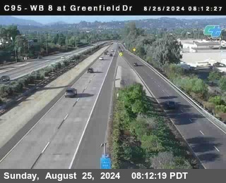 WB 8 at Greenfield Street