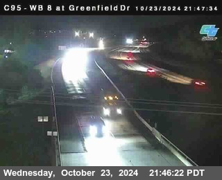 WB 8 at Greenfield Street