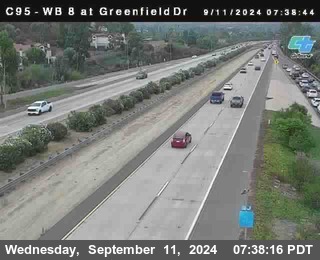 WB 8 at Greenfield Street