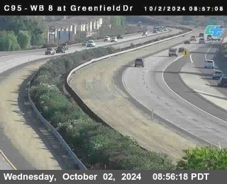 WB 8 at Greenfield Street