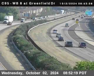 WB 8 at Greenfield Street