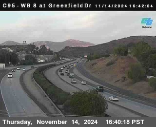 WB 8 at Greenfield Street