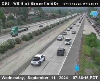 WB 8 at Greenfield Street