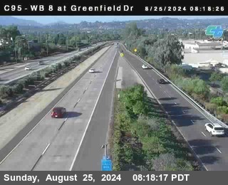 WB 8 at Greenfield Street