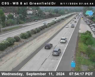 WB 8 at Greenfield Street