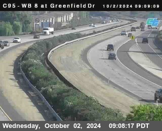 WB 8 at Greenfield Street