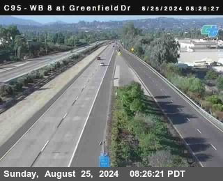 WB 8 at Greenfield Street