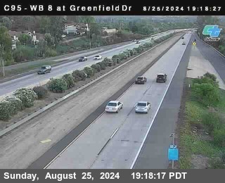 WB 8 at Greenfield Street