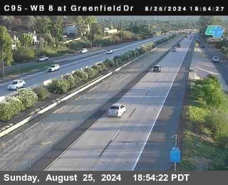 WB 8 at Greenfield Street