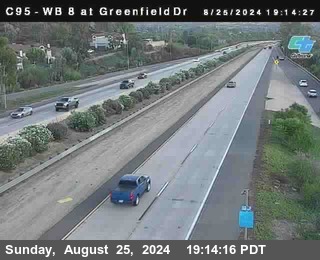 WB 8 at Greenfield Street