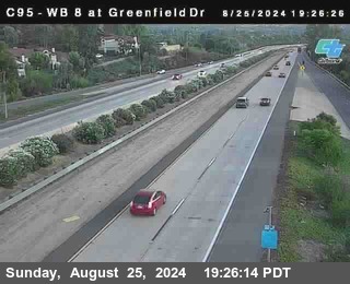 WB 8 at Greenfield Street