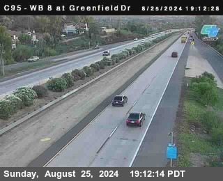 WB 8 at Greenfield Street