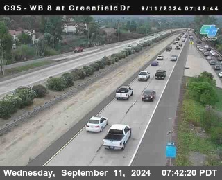 WB 8 at Greenfield Street