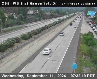 WB 8 at Greenfield Street