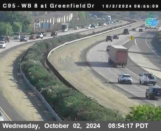 WB 8 at Greenfield Street