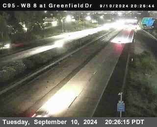 WB 8 at Greenfield Street