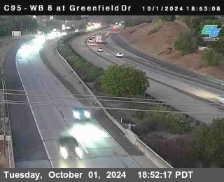 WB 8 at Greenfield Street