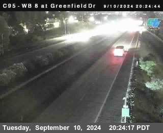 WB 8 at Greenfield Street