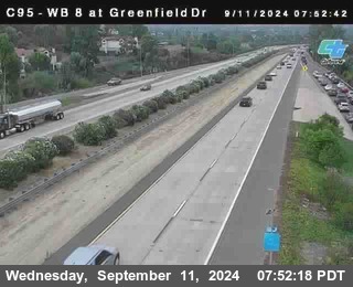 WB 8 at Greenfield Street