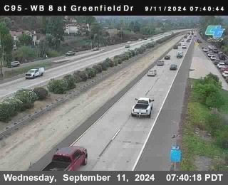 WB 8 at Greenfield Street