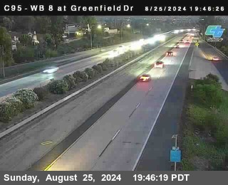 WB 8 at Greenfield Street