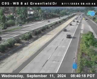 WB 8 at Greenfield Street