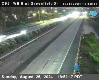 WB 8 at Greenfield Street