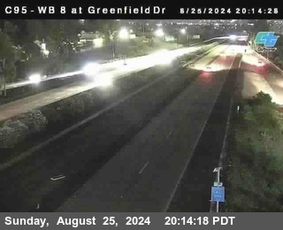 WB 8 at Greenfield Street