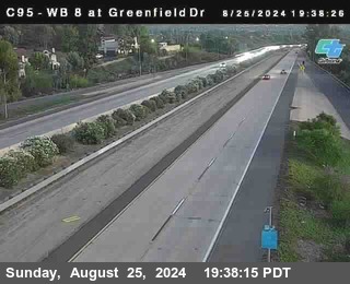 WB 8 at Greenfield Street