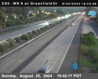 WB 8 at Greenfield Street