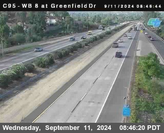 WB 8 at Greenfield Street