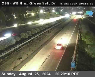 WB 8 at Greenfield Street