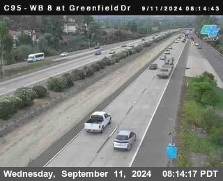 WB 8 at Greenfield Street