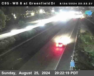 WB 8 at Greenfield Street